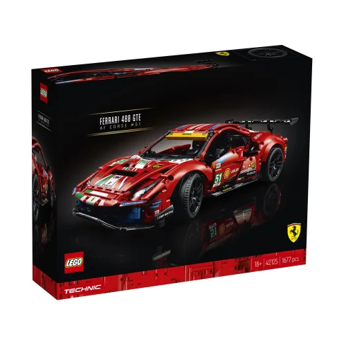 42125 LEGO Technic Car Ferrari 488 GTE AF Corse #51