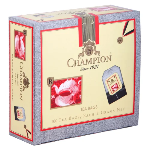Чай Champion, black tea, tea bags