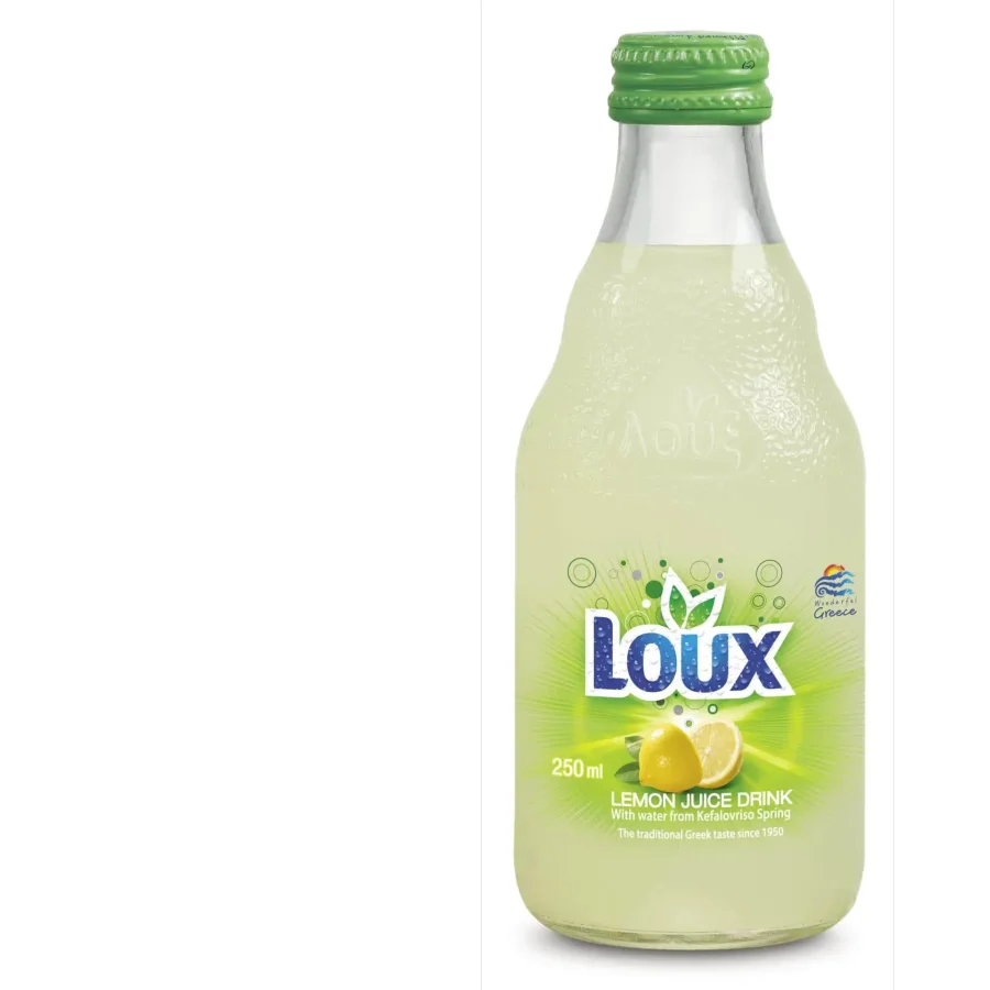  Напиток безалк.сокосодержащий газированный «Лимонада»  Loux, 250мл