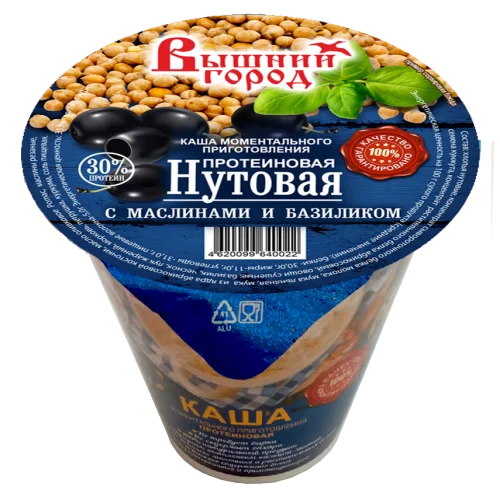 Porridge "Vyshiy City" Protein-free with olives and basil, art. 50 g
