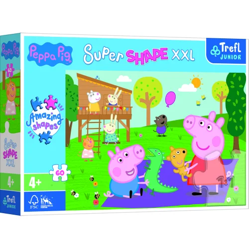 Playing with the younger brother Super shape XXL Puzzle Trefl 50011