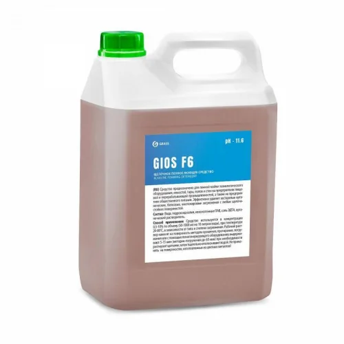 Alkaline foam detergent GIOS F 6