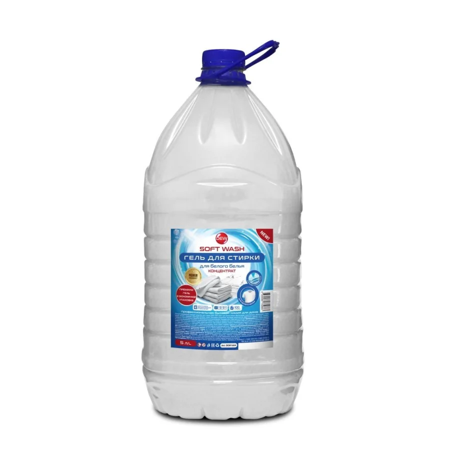 Laundry gel DEW 5L for white