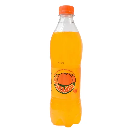 Лимонад со вкусом «Апельсин» 0,5 л сильногазированный "Жемчужина Поречья"