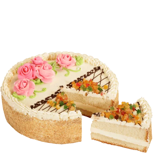 Cake biscuit and cream 500 gr