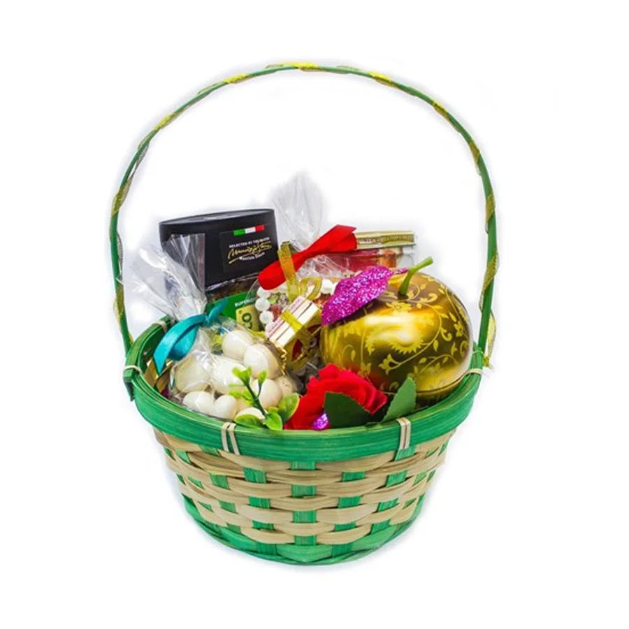 Gift Set Green Basket