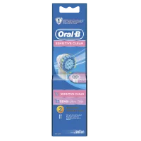Replaceable nozzles for electric toothbrushes Oral-B Sensi Ultrathin and Sensitive Clean for gentle cleaning, 2 pcs.