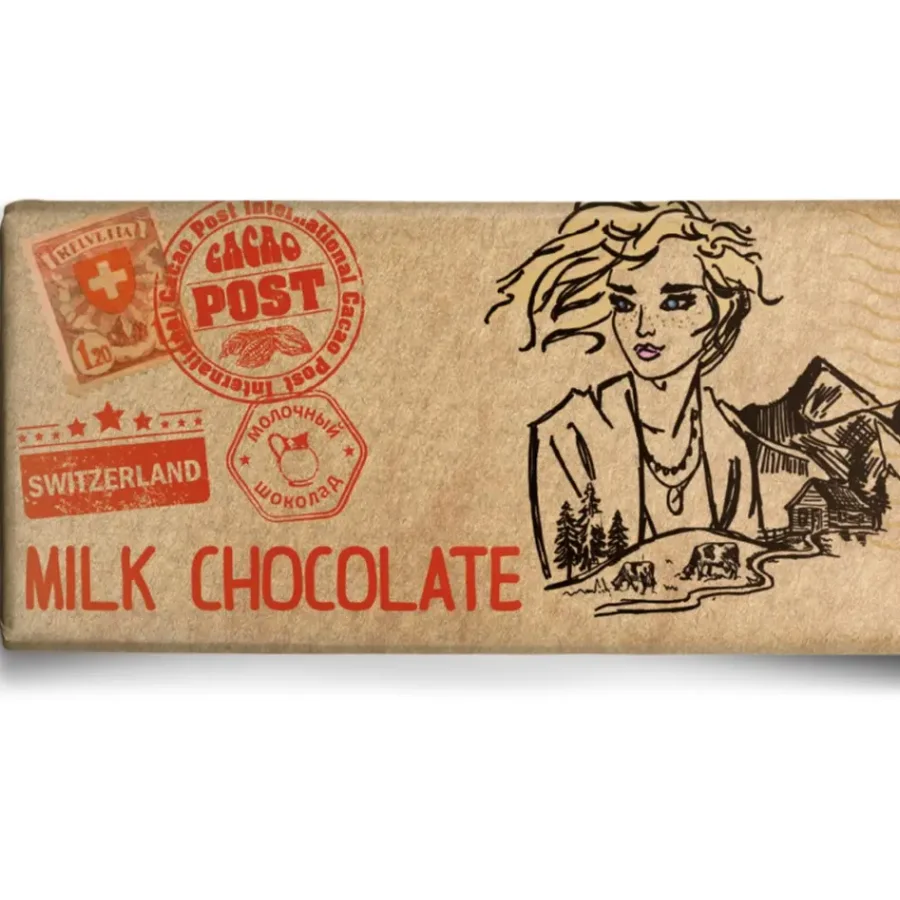 Молочный шоколад Cacao Post Switzerland