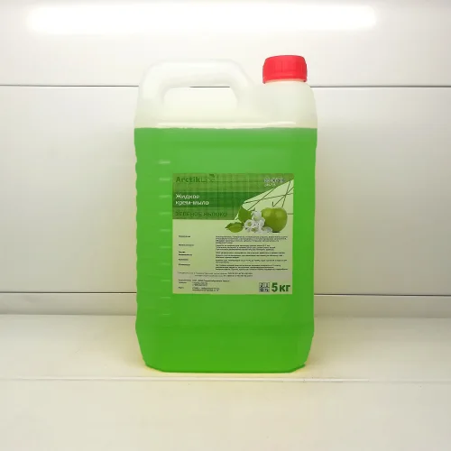 Liquid cream soap "M-070" 5kg apple / 4pcs / 108pcs