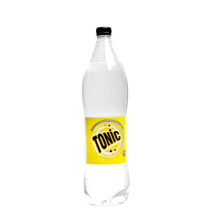 Лимонад со вкусом «Tonic» 1,5 л сильногазированный "Жемчужина Поречья"