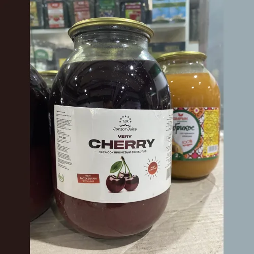 Direct-pressed Cherry juice Tajikistan 
