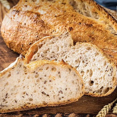 Bread "Rustic with flax seeds"