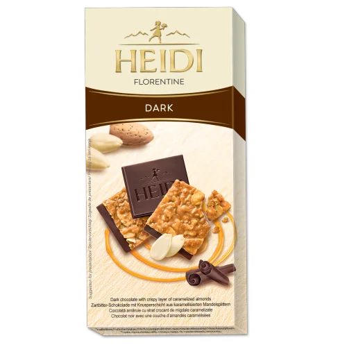 CHOCOLATE Grand'Op dark Florentine 15x 0.100 kg (Heidi)