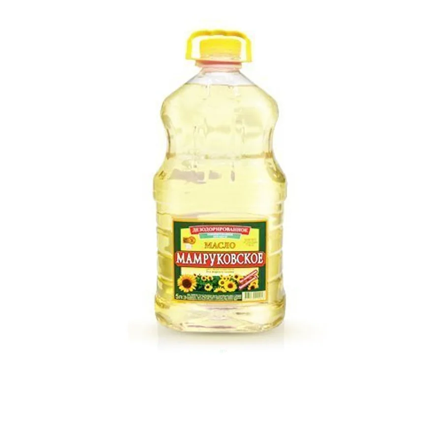 Refined deodorized sunflower oil, 5L