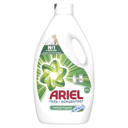 Ariel mountain spring gel for washing 2.6l