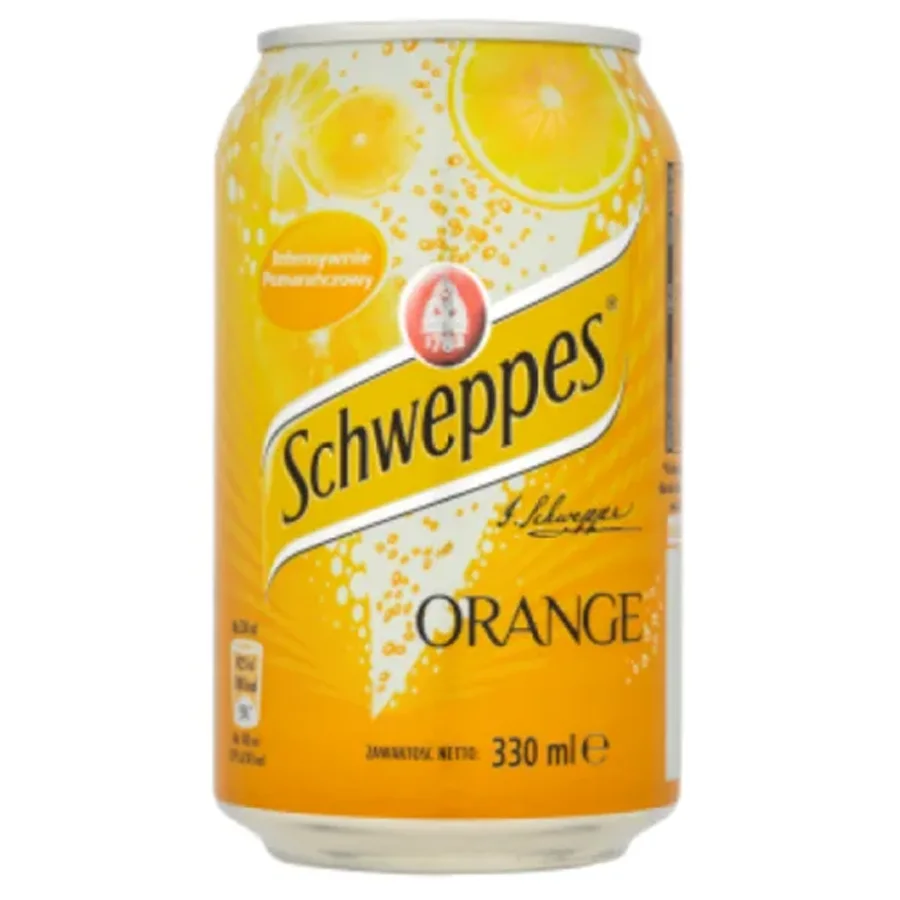 Carbonated Drink Schweppes Orange 330 ml
