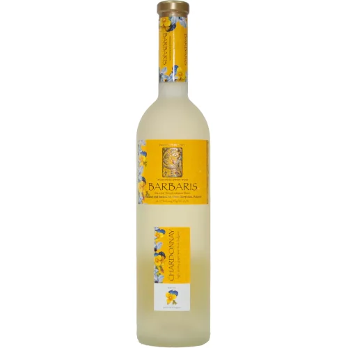Вино столовое полусладкое белое Шардоне. Товарный знак "Barbaris" 11,5% 0,75