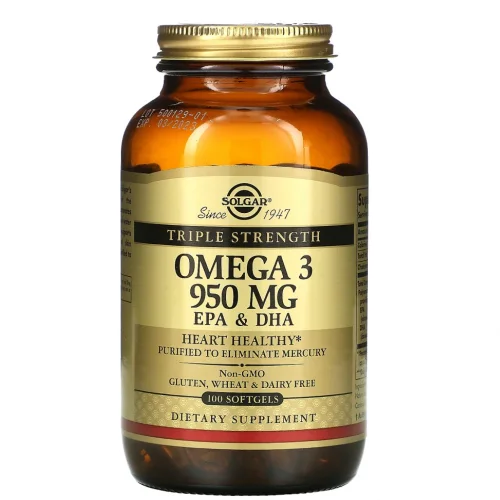 Omega 3 Solgar 950mg 100 capsules