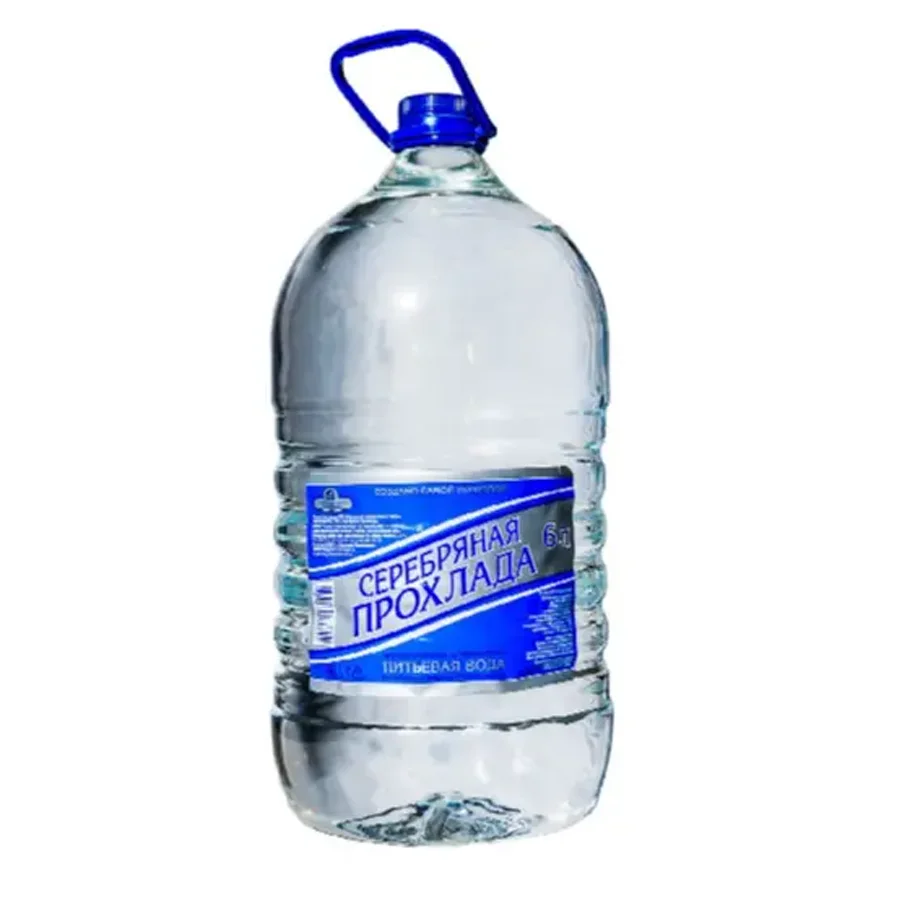 Питьевая вода «Серебряная прохлада», 6л
