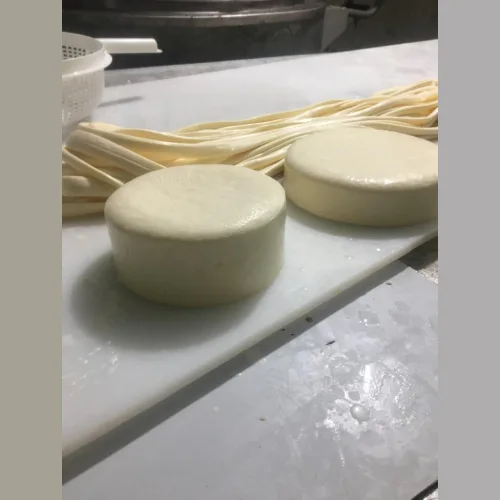Suluguni cheese threads