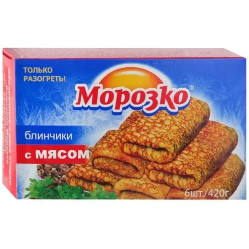 Pancakes with meat Morozko