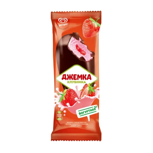 Jamka yoghurt with strawberries in shock 57g (* 32pcs) inmarko
