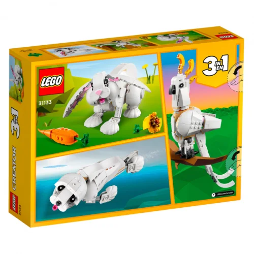 Конструктор LEGO Creator Белый кролик (3 в 1) 31133