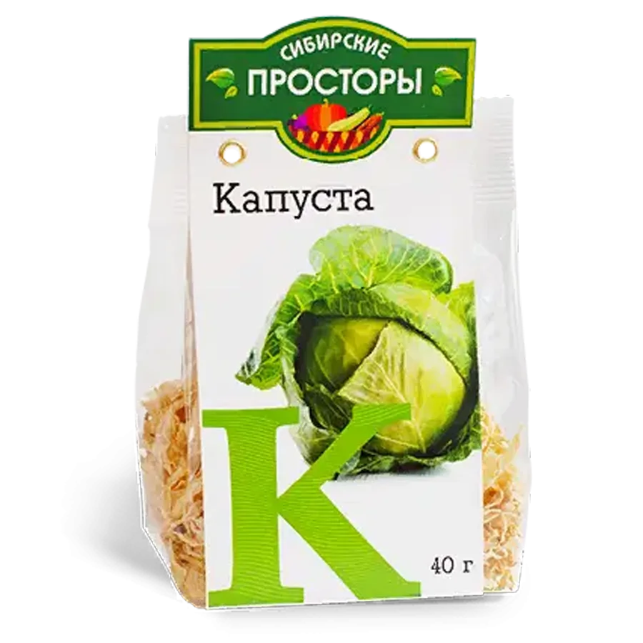 Cabbage dried «Siberian expanses« (40g)