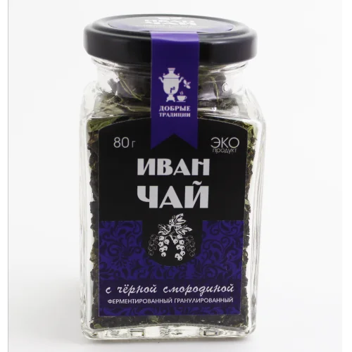 Ivan tea granulated with black currant
