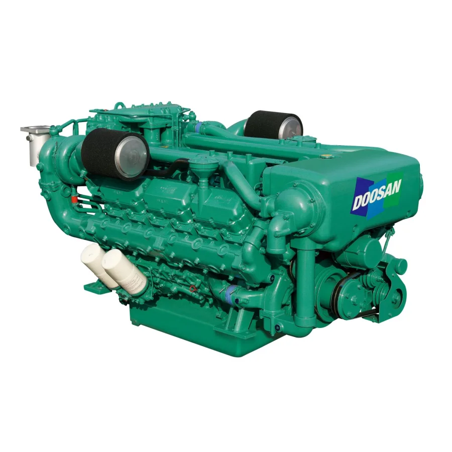 НОВЫЙ судовой дизельный двигатель Doosan L066TI мощностью 180 л.с.