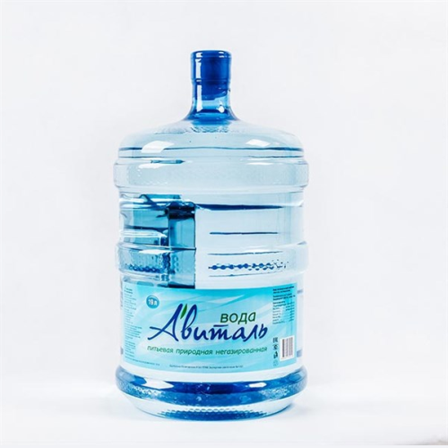 Природная питьевая вода "Авиталь",  в одноразовой таре 19л