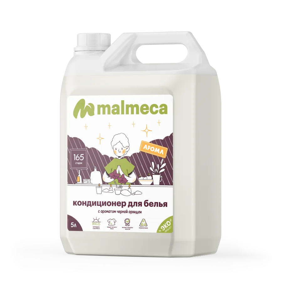 Linen conditioner with the fragrance of Black Orchid Malmeca 5L