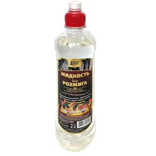 Liquid for ignition 0.5l. CRYSTAL PURE PARAFFIN DS-228