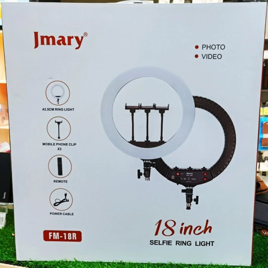 Кольцевая лампа Jmary FM-18R 45 см
