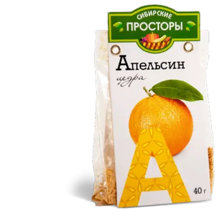 Цедра апельсина "Сибирские Просторы" (40гр)