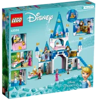 LEGO Disney Princess Cinderella and Prince Charming Castle 43206