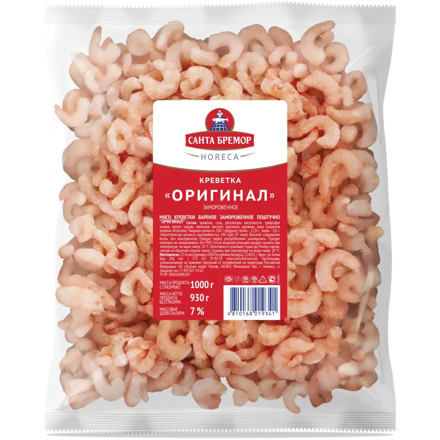 Shrimp meat var.zam.posht. "Original" 1000g1/6 r-r 300/500 