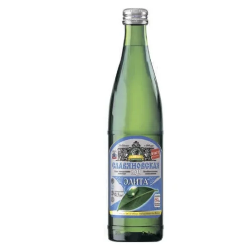 Slavyanovskaya Elite mineral water 0.5 l st