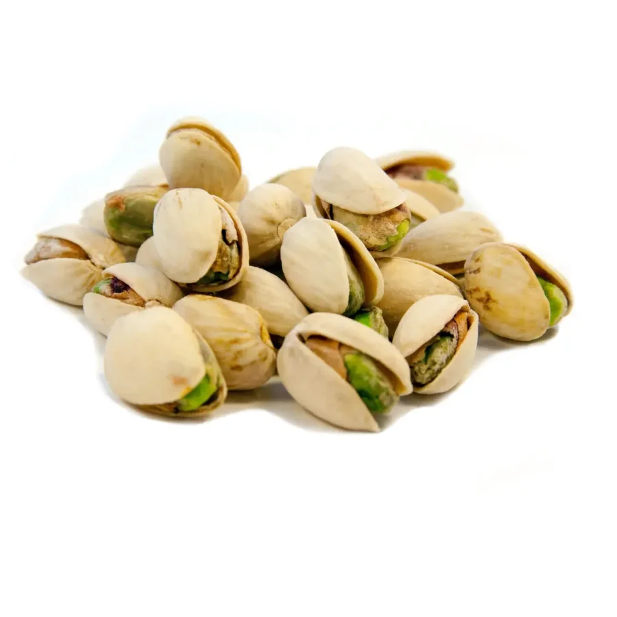 Pistachios are unsalted