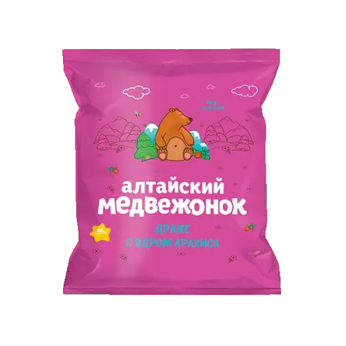 Dragee Altai Bear «With Peanut Core«