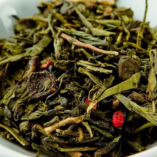 Green tea flavored Golden Samovar