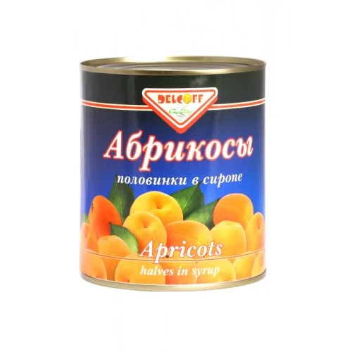 Apricots halves in light syrup 425 ml