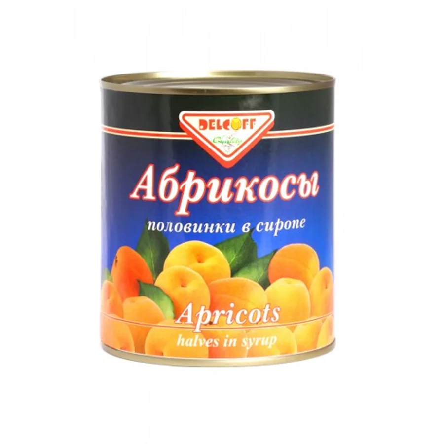Apricots halves in light syrup 425 ml
