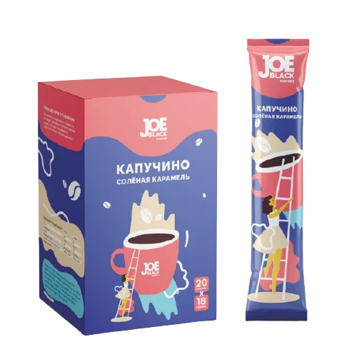 Instant coffee drink 3in1"CAPPUCCINO salted caramel