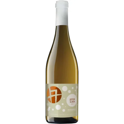 Вино защищенного наименования места происхождения региона Наварра белое сухое Ароа Лайя ДО Наварра (Aroa Laia DO Navarra) сод. спирта 13,5%об, в с/бут. емк. 0,75 л.