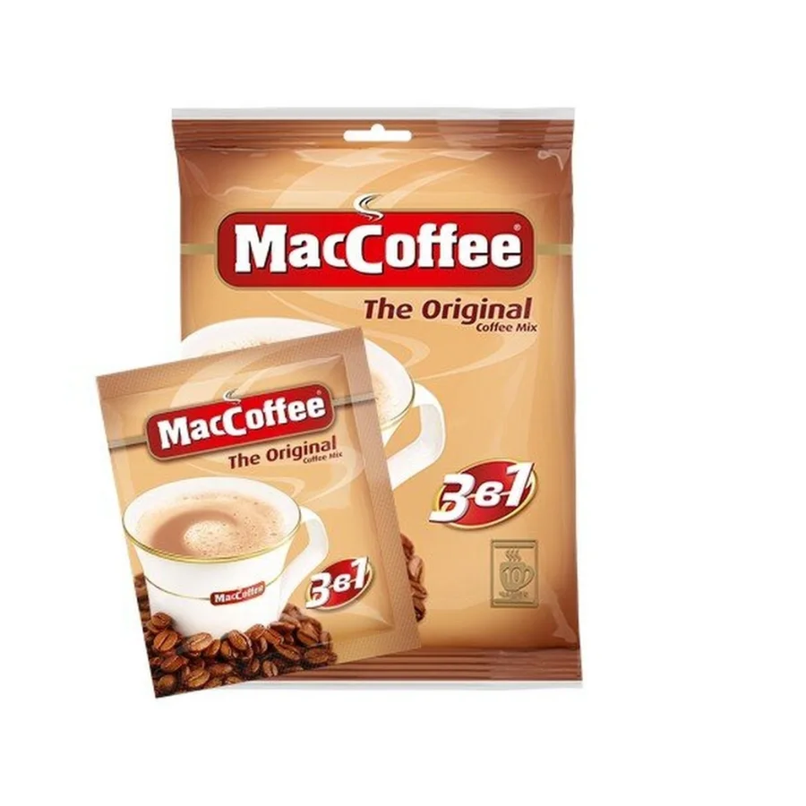 Кофе растворимый Оригинал Maccoffee, 25шт*20г