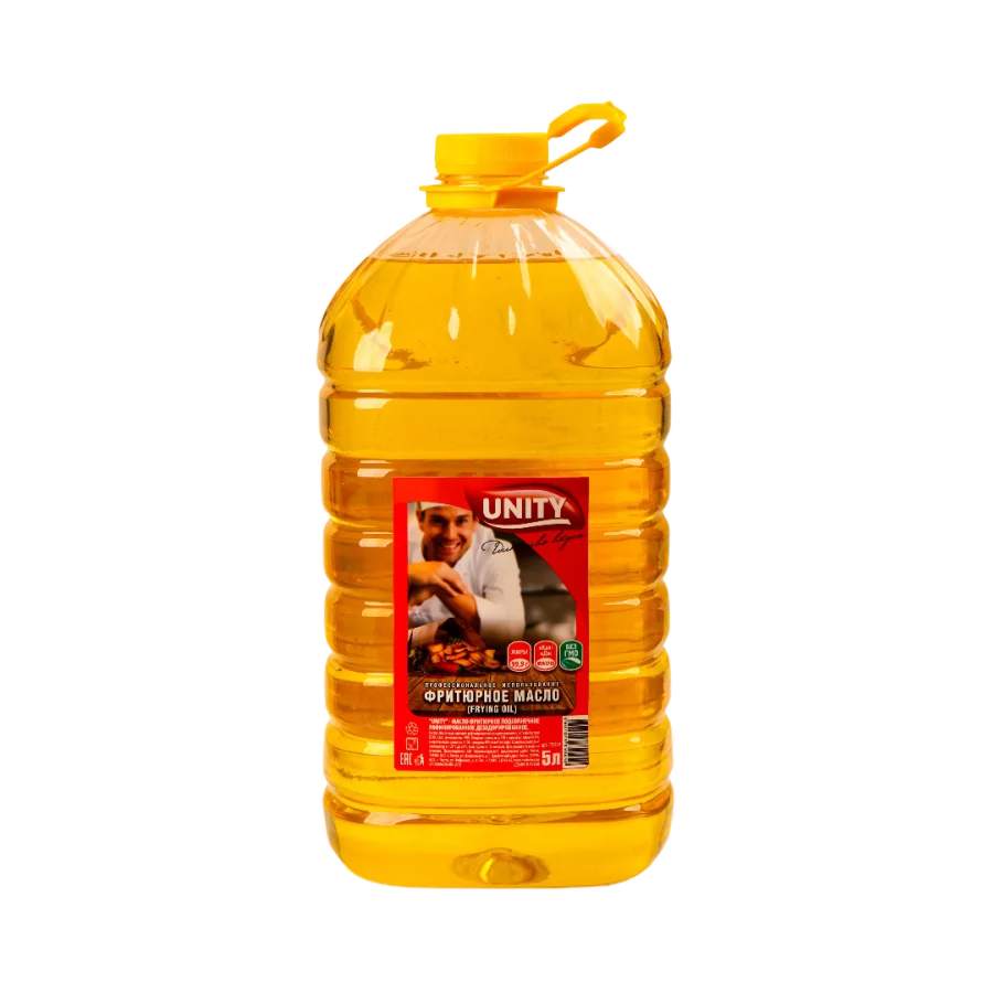 Deep-fried sunflower oil, plastic bottle