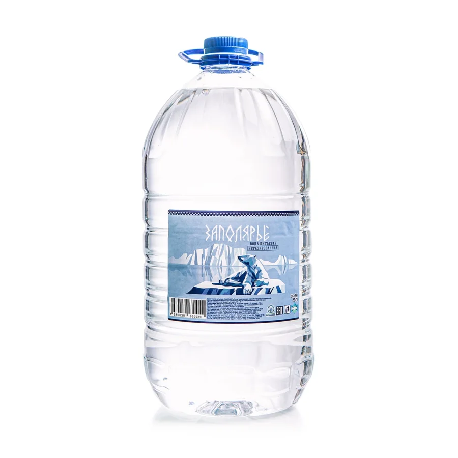 Вода питьевая «Заполярье» 5 л