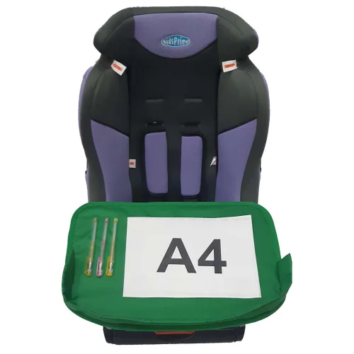 Table for a child car seat, r-r 33*48cm, color green