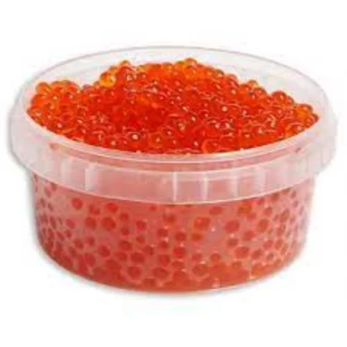 Pink salmon caviar Tymlatsky fish processing plant